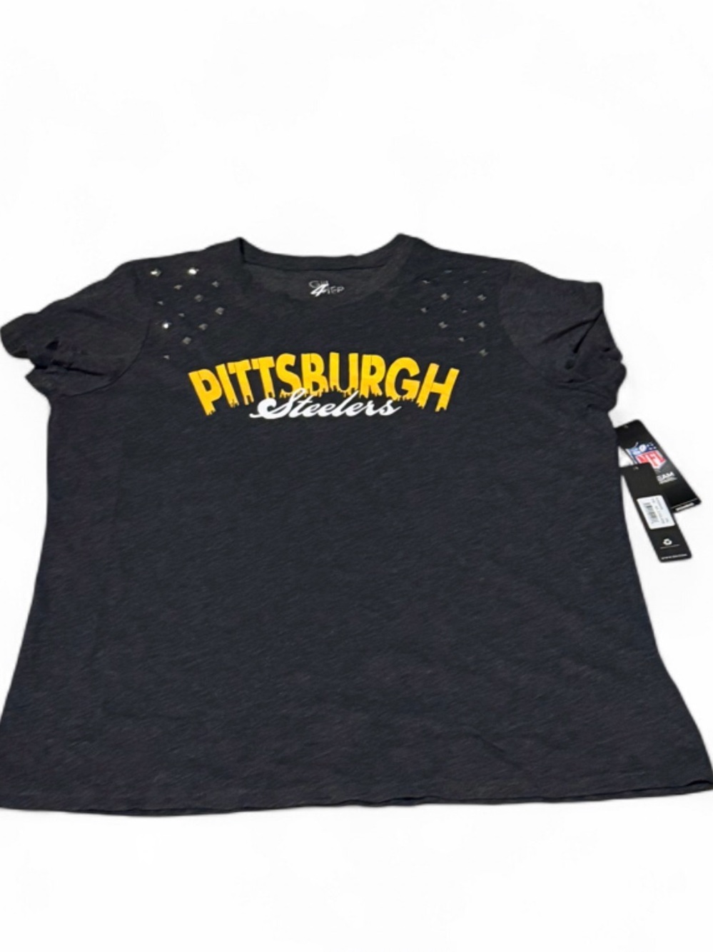 Source Unknown Pittsburgh Steelers Short Sleeve Tee - Black & Yellow